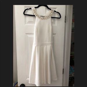 Boutique Alya White Dress